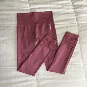 Gymshark Energy Seamless Leggings S Dusky Pink